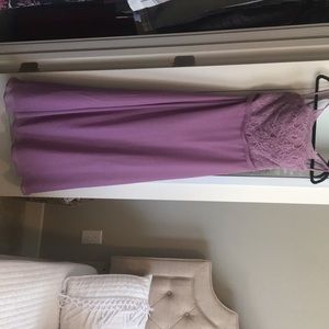 Purple Bridesmaid Dress